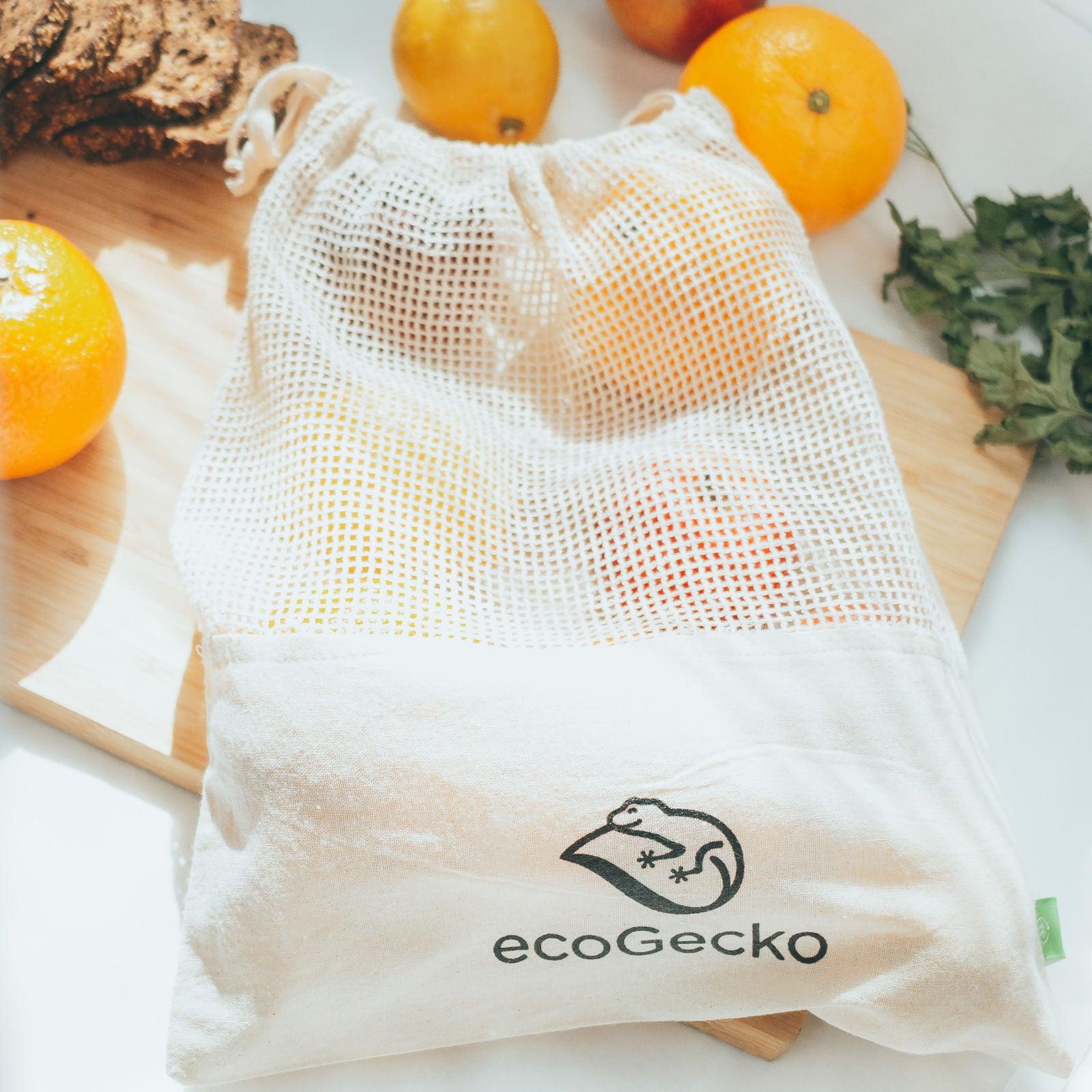Bio-Baumwollbeutel "Vitamintüte" - ecoGecko® 