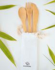 Bambusbesteck "Lunchtime" - ecoGecko® 