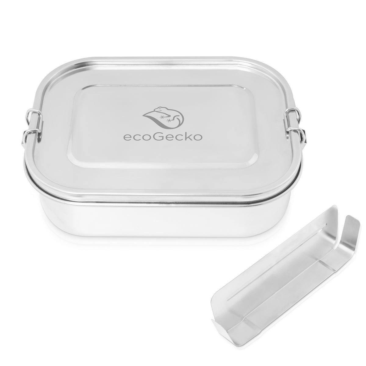 Brotdose Edelstahl 1400ml - ecoGecko® 